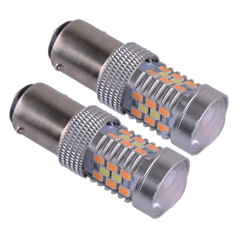 Car 1157 Switchback LED Brake Turn Signal Light Bulbs