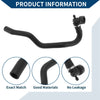 PEUGEOT 3008 MPV (2009-2016) Rubber Black 1 Pc Radiator Hose