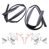 Honda Civic Coupe EG4-EJ2 1991-1995 Front Door Glass Run Channel Set