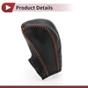 Chevrolet Cruze Gear Shift Knob Cover Pebbled Black/Brown