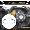 Jeep Wrangler JK JKU (2011-2017) Blue Dashboard Meter Panel Frame Cover