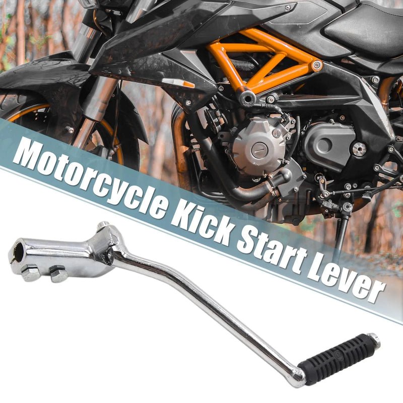Motorbike 15mm Shaft Dia Starter Lever Pedal