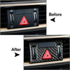 Kia K3 Forte Carbon Fiber Mergency Light Button Frame Trim (2019-2021)