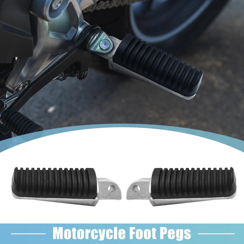 Motorcycle Rearsets / 1 Pair 8mm / Rear Set Footrest Footpeg Black