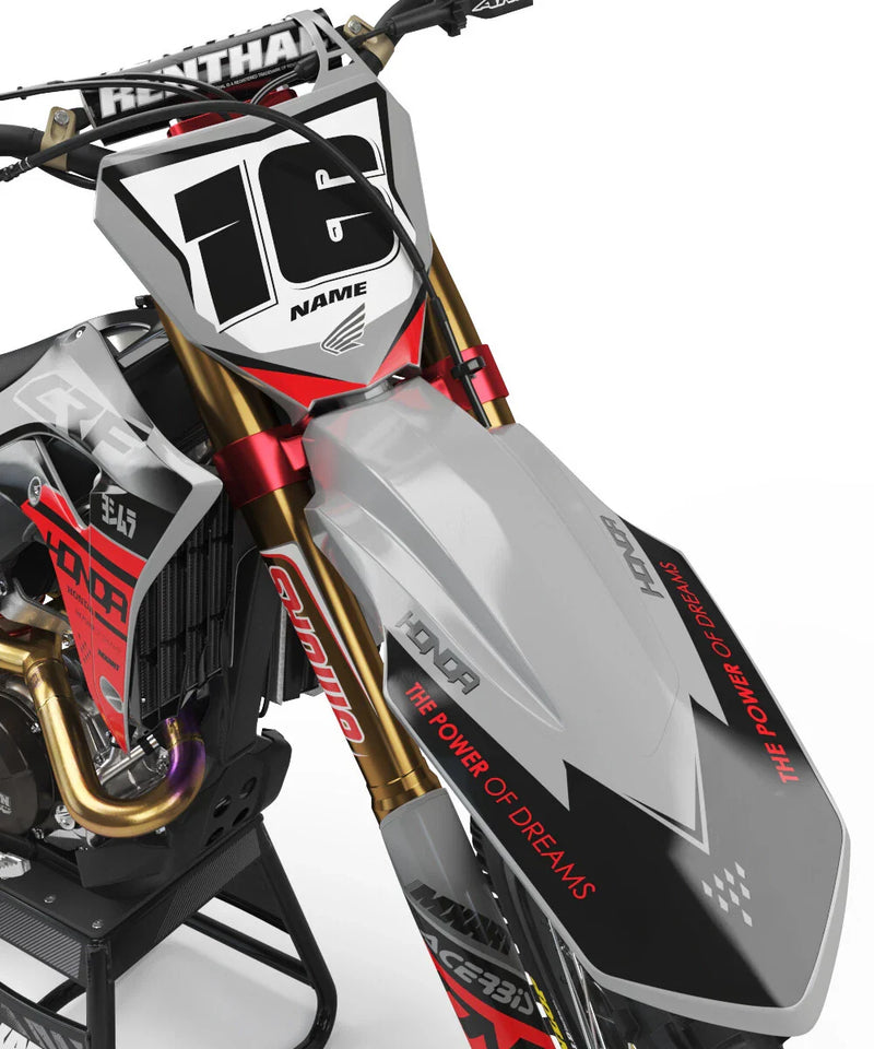 Honda CRF 250 CR 250F (2017-2020) Decals Full Custom Graphic Kit