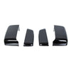 Chevy Silverado GMC Sierra Black Tow Mirror Cap Cover Assemblies (2014-2019)