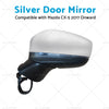 Mazda CX-5 (2017 - Present) - Blind Spot, 9 Wires Silver Door Mirror