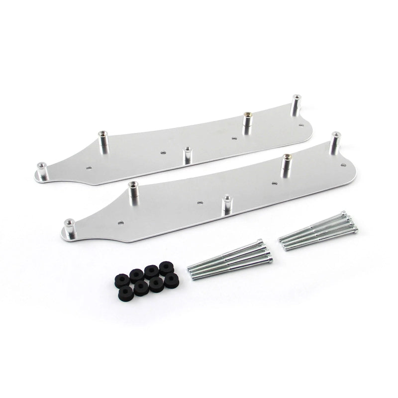Chevy LS1 LS2 LS3 LS6 LS7 Fabricated Valve Cover Coil Mount Plates