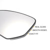 Honda Civic Left Side Heated White Mirror Glass (2012-2017)