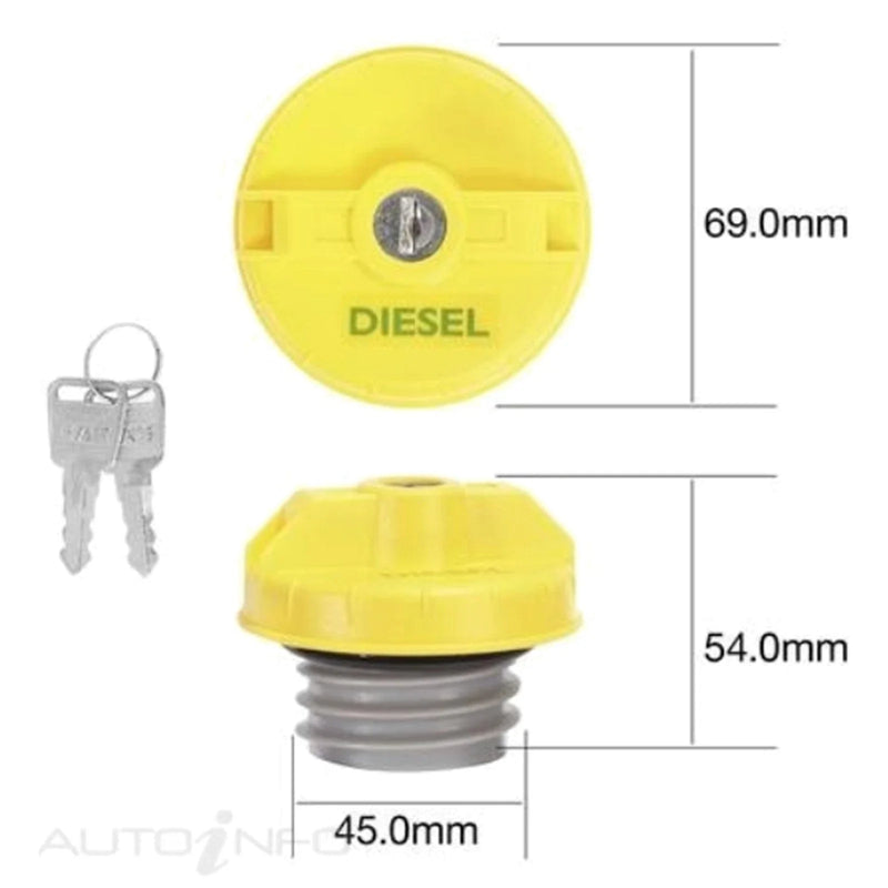 Toyota Hilux LN56 4cyl 2.4L 2L 1983~1988 Fuel Cap