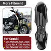 Suzuki DRZ400SM Black Front Fender (2005–2024)
