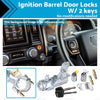 Toyota Hilux Ignition Barrel Door Locks & 2 Keys (KZN165, LN147)