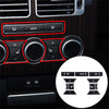 Range Rover Vogue Rear Row Air Conditioning Switch Button Decal (13-17)