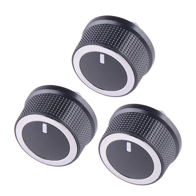 Chevrolet Express, GMC Savana 3 Pcs A/C Heater Temp Control Knobs (08-17)