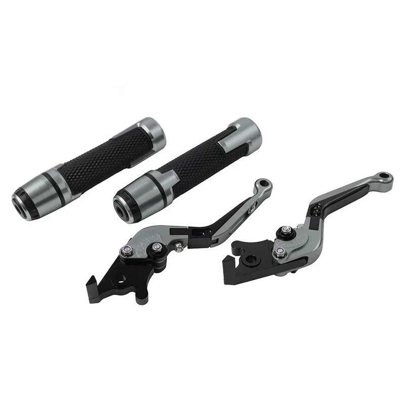 BMW S1000XR Titan Extendable Brake Clutch Lever Grip Set (2015-2021)