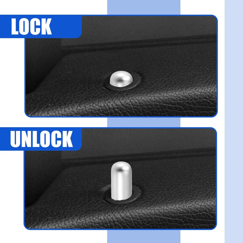BMW 328i 335i Door Lock Rod Knob and Button Cover (2007 - 2013)