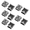 10 Pcs Mini USB 5P Female Type Jack Connectors