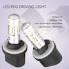 Car Driving Lamp 880 6000K 1 Pair 360�� LED Fog Light Bulbs