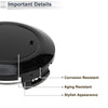 Toyota Land Cruiser (2016-2021) Black Plastic 1 Pc Wheel Center Cap