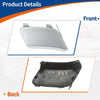 Mercedes-Benz (2012-2018) Silver Tone Front Bumper Tow Hook Cover