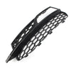 Audi A3 S3 Left Honeycomb Mesh Front Bumper Fog Light Grille Cover (13-17)