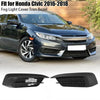 Honda Civic Sedan & Coupe 2 x Pieces Fog Light Cover Frame Set (2016-2018)