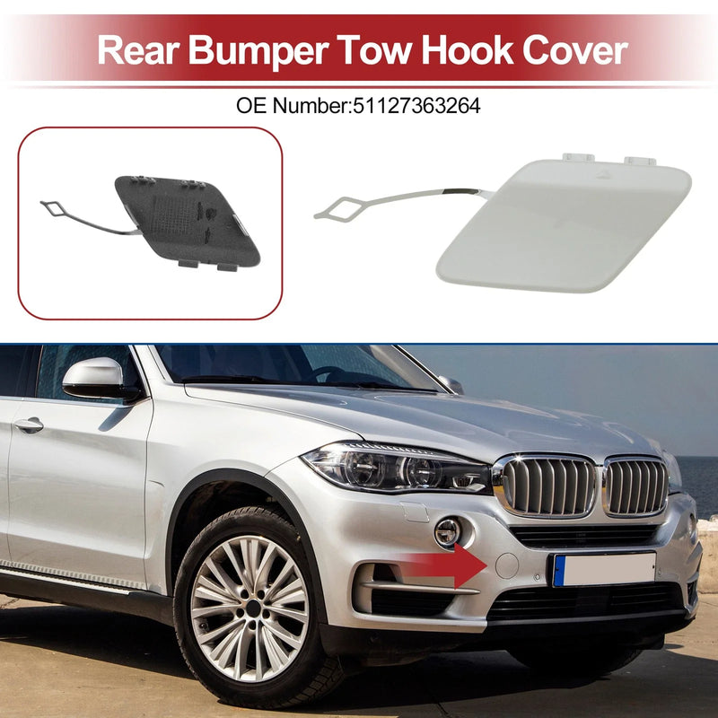 BMW 428i (2014-2016) - White 1 Pcs Rear Tow Hook Cover