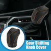 Subaru Crosstrek 2018-2023 Black Orange Stitch Gear Shifting Knob Cover