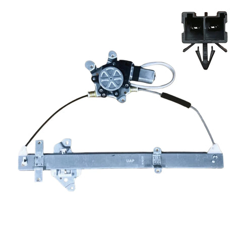 Nissan Navara D22 Window Regulator With Motor (2-Pin) (1997–2015)