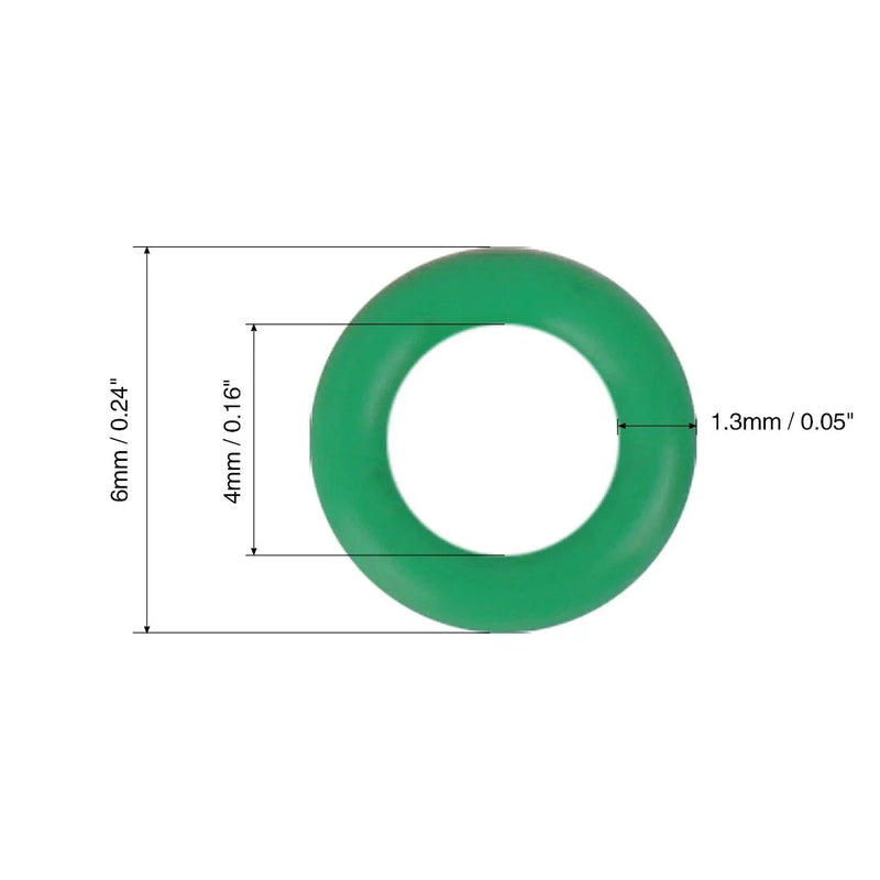 Ford Transit 4 x Diesel Fuel Injector O-Ring Seal Gasket (2006-2013)