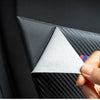 Toyota RAV4 Carbon Fiber Door Anti Kick Pad Protect Stickers (2019–2024)
