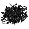 Various Makes & Models 100 x 6mm Bumper Bonnet Trim Fixings Clips Rivets