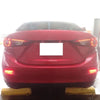 Mazda 3 5 6 Smoked Black LED Rear Bumper Reflector Tail Light (2004-2023)