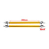 Universal Red Adjustable Front Bumper Lip Splitter Strut Rod Tie Support Bar