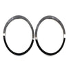 Mini Cooper R55 R56 R57 R58 R59 Glossy Black Headlight Trim Rings (2007-2015)