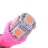 Instrument Gauge Cluster Dash Light 10Pcs Pink T10 LED Bulbs