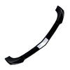 Mercedes Benz C Class W204 S204 Black Front Bumper Spoiler (2011-2014)