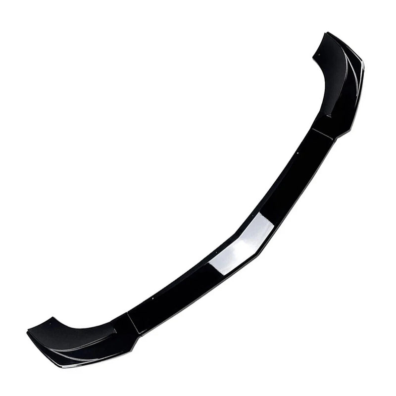 Mercedes Benz C Class W204 S204 Black Front Bumper Spoiler (2011-2014)