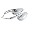 Harley Street Glide Sportster Dyna Softail 8mm Chrome Rear-View Mirrors