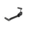 Universal Motorcycle 21cm Black Dual Way Gear Shift Lever Footrest Pedal Shifter