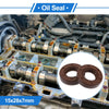 MakeModel Oil seal rotary shaft seal FKM 15x28x7mm Brown 2 x
