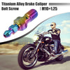 Motorcycle Titanium Alloy / M10x1.25 / Motorcycle Brake Master Cylinder Screw