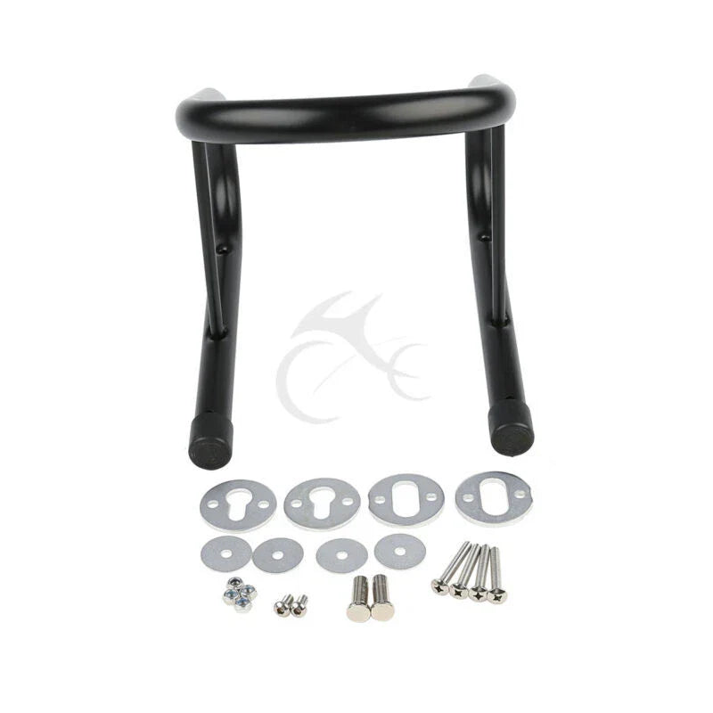 Scooter, Bike, Trailer, Truck 6.5" Black Motorcycle Wheel Chock