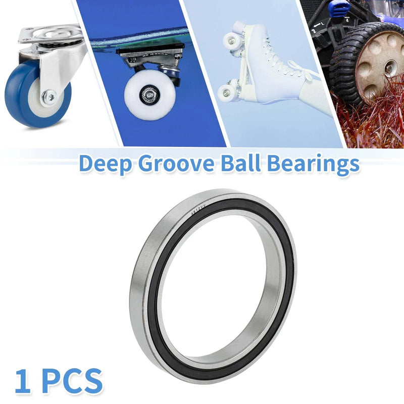 Scooter Skateboard Wheel 6812VV Deep Groove Ball Bearings 60x78x10mm