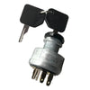 Case Skid Steer Loader 1835B 1835C 1840 Ignition Switch w/ 2 Keys