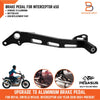Royal Enfield Interceptor 650 Black Aluminium Brake Pedal Upgrade (2018-2023)