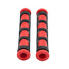 Universal Motorcycle Brake Clutch Handle Grips Red Rubber Sleeve Cover