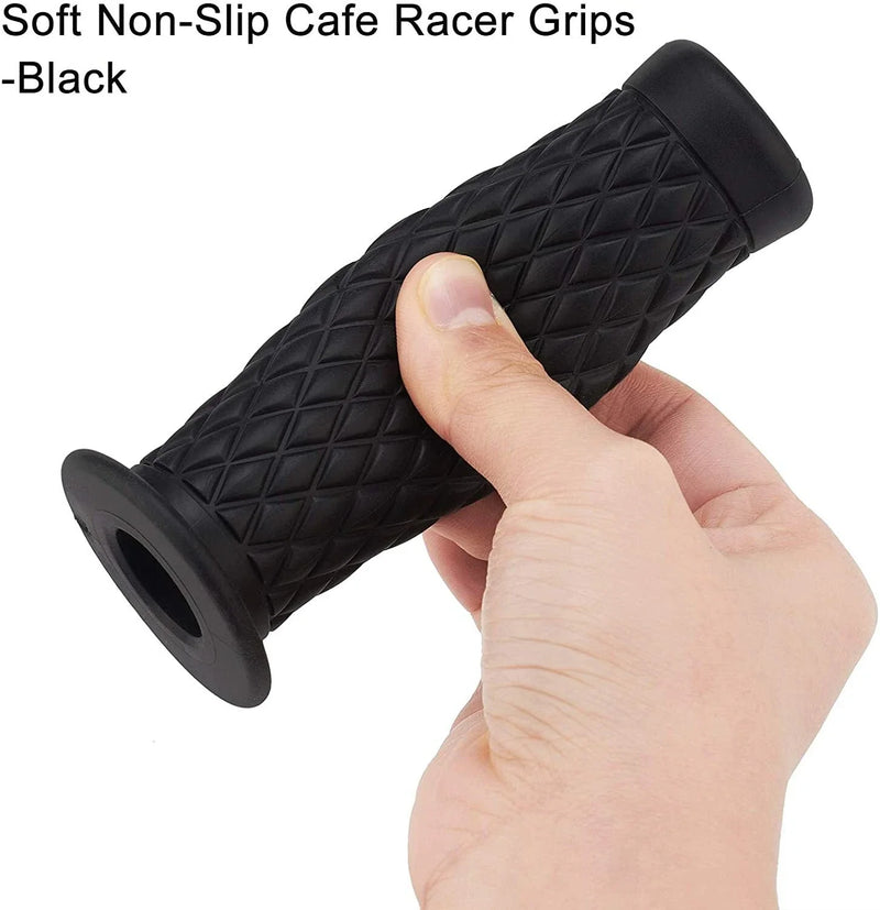 Motorcycle Bikes 22mm Rubber Handlebar Grips