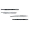 Mercedes Benz E-Class W213 (2021+) Chrome 4x Fog Light Cover Trim