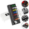 Automotive and Marine Fuse Box / 6-Circuit Waterproof / Electrical Systems